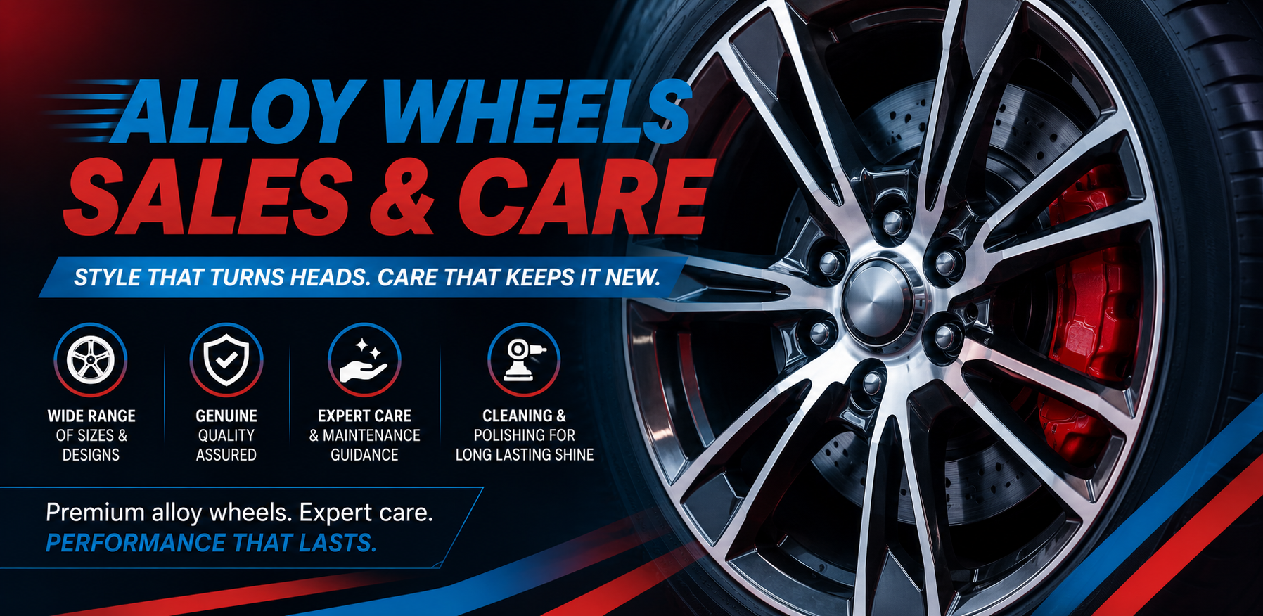 Alloy Wheels Sales and Care in Lucknow at Navigator Car Spa