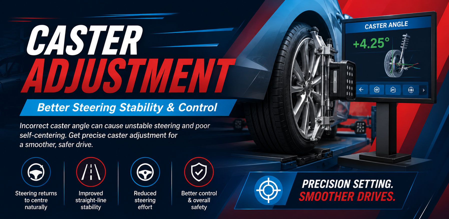Caster Adjustment in Lucknow